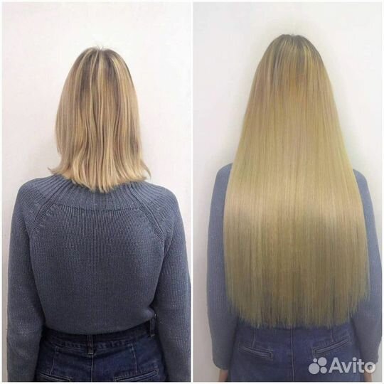 Наращивание биопротеиновых волос