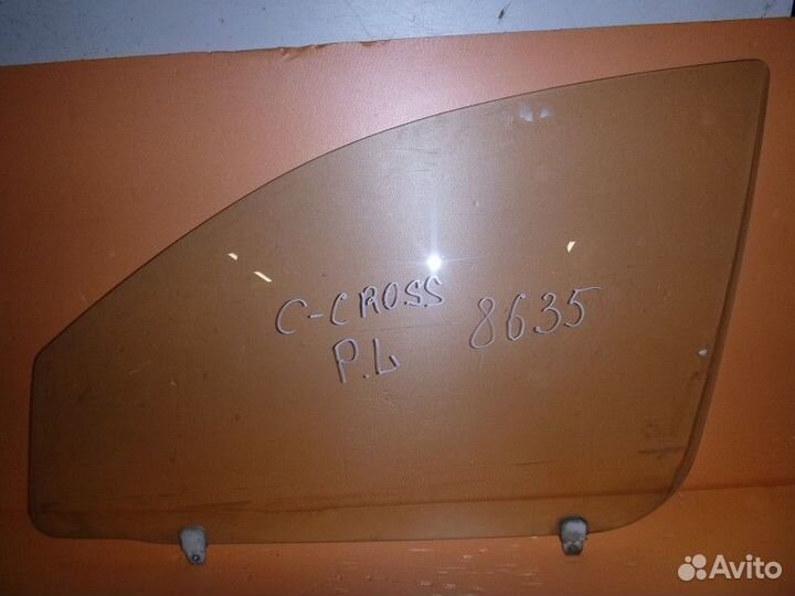 Стекло двери передней левой citroen C-crosser 2008