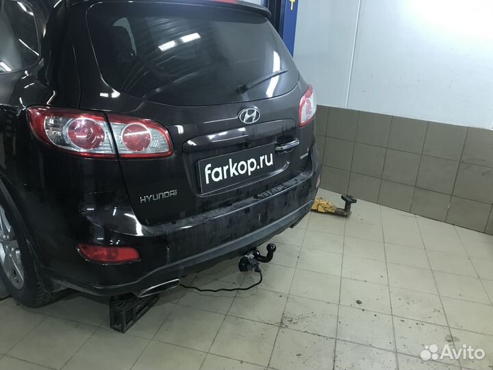 Фаркоп Лидер Плюс для Hyundai Santa Fe 2006-2012
