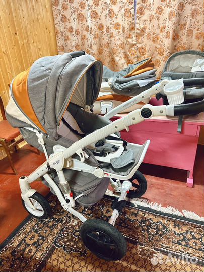 Коляска adamex 3 в 1