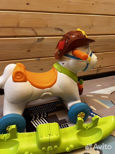 Каталка-качалка Chicco «Лошадка Baby Rodeo» 12м+