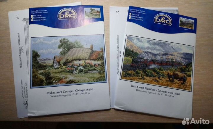 Схемы от набора для вышивания DMC