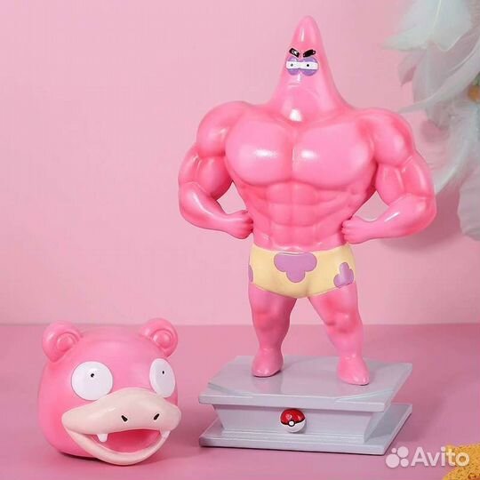 Патрик Спанч Боб квадратные штаны фигурка 19 см