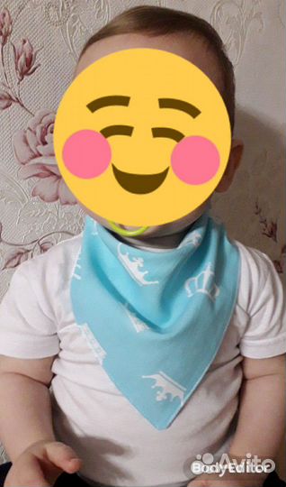 Слюнявчик не промокающий, подгузник многоразовый