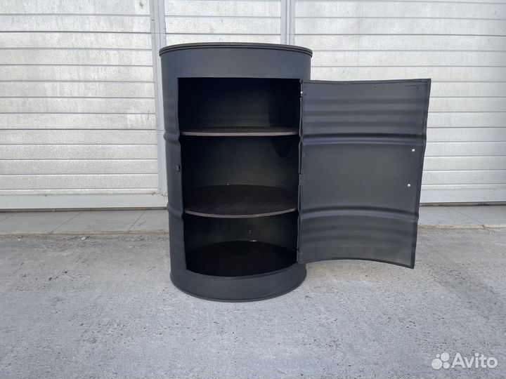 Мебель из бочек в стиле лофт