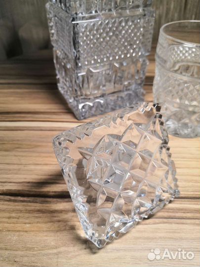 Штоф хрустальный богемия 80г