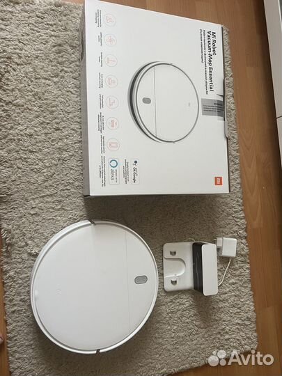 Робот пылесос xiaomi mi robot vacuum mop essential