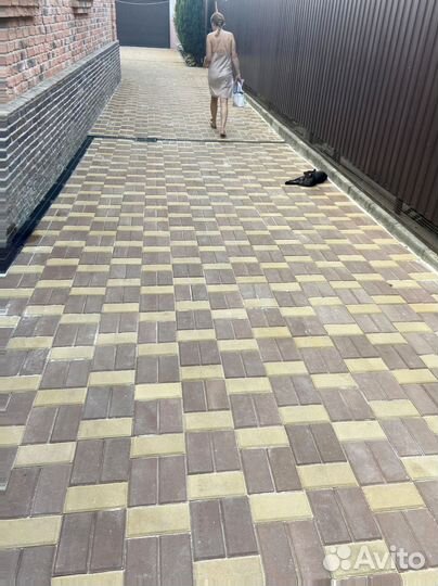 Тротуарная плитка новая минимальный заказ 120 м2