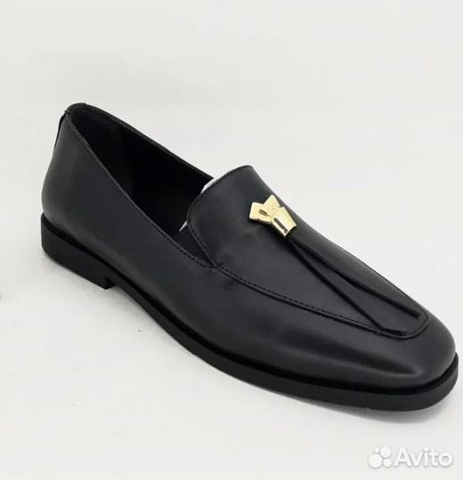 Лоферы натуральная кожа