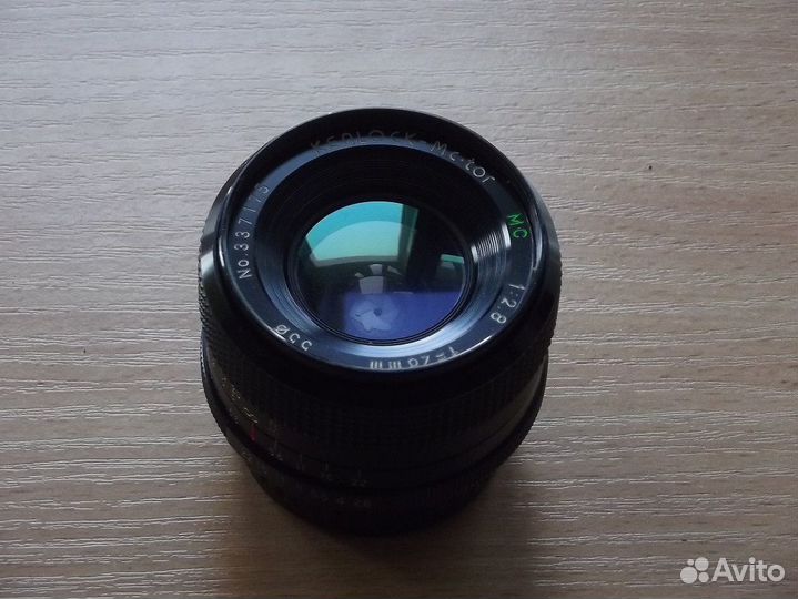 Фотообъектив Kenlock-мс-tor 2.8/28 мм на pentax