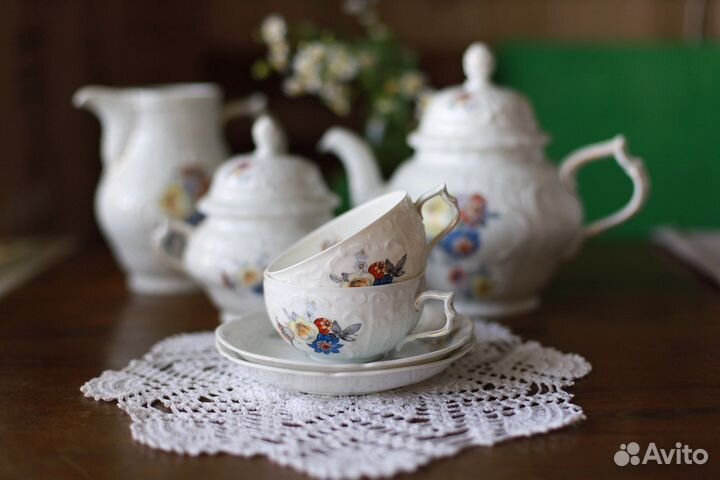 Чайный винтажный фарфор Rosenthal Sanssouci