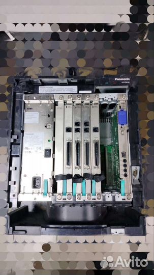 Атс Panasonic KX TDA100 в комплекте с платами