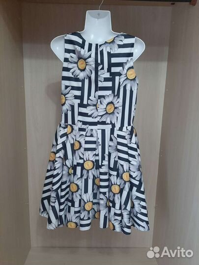 Платье летнее ромашка