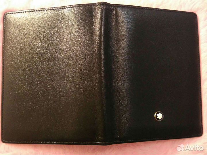 Визитка MontBlanc натуральная