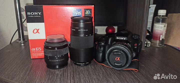 Sony Alpha a65 + сумка