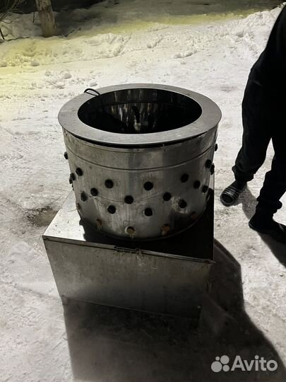 Перосъемная машина для бройлеров