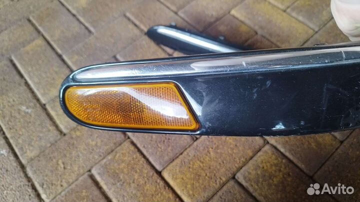 Молдинги бампера Мерседес w220