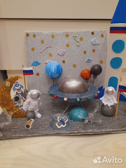 Поделки на день космонавтики