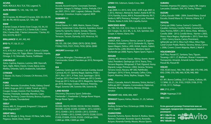 Утеплитель для двигателя Kilmat №5