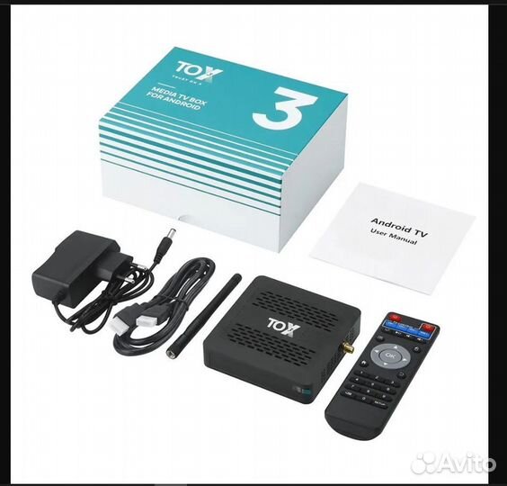 Тв приставка TOX 3 4/32гб пoд ключ SMART TV