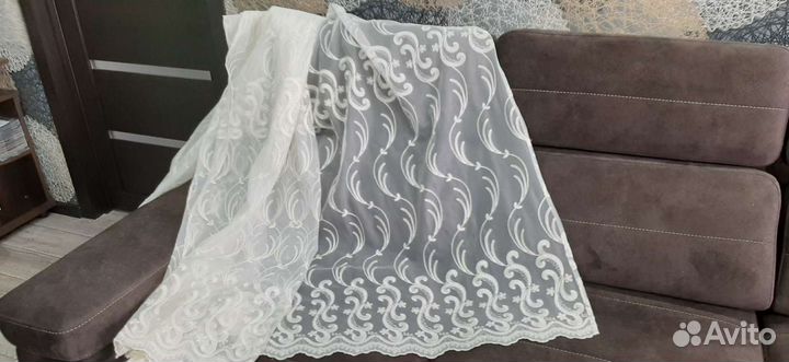 Тюль; ламбрикен