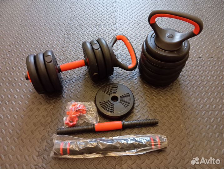 Гантели + гиря 20 кг