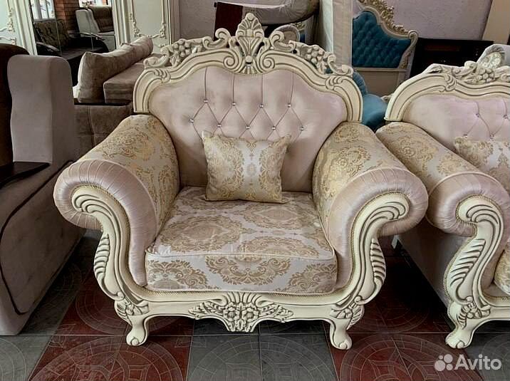 Мягкая тройка с креслами 3-ка «Корона»