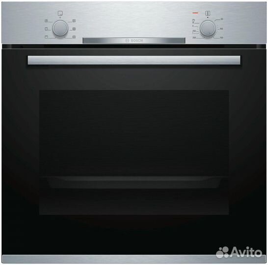 Духовой шкаф Bosch HBA530BS0S серебр/черн