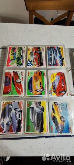 Вкладыши от жвачки Turbo 2000