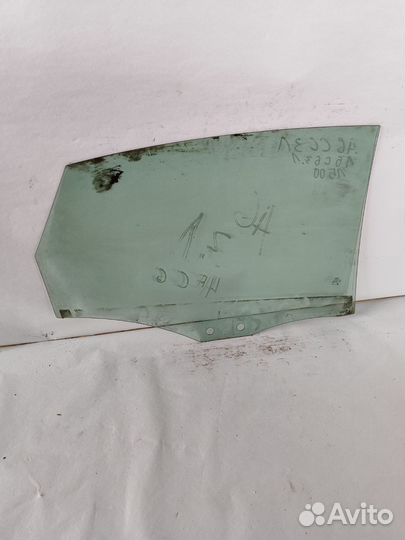 Стекло задней левой двери Audi A6 C6