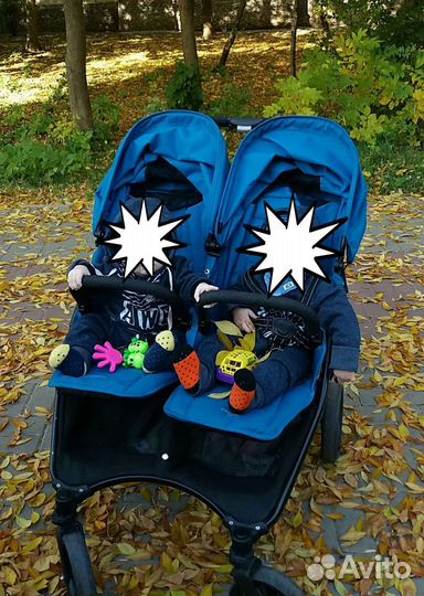 Коляска для двойни valko baby DUO snap