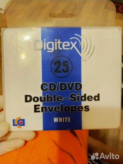 Конверты для CD и DVD дисков