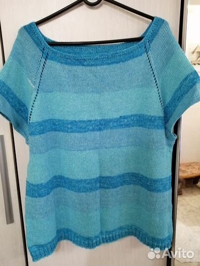 Блуза женская вязаная