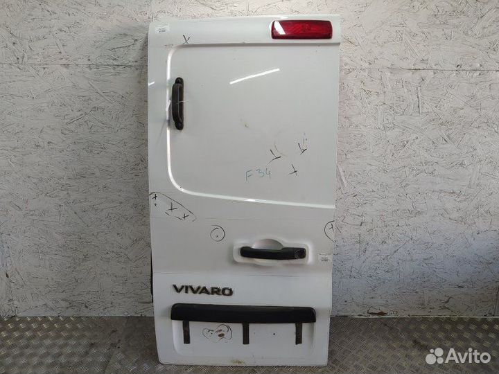 Дверь задняя распашная левая Opel Vivaro B (2014-2