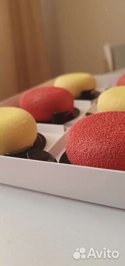 Муссовый торт, маршмеллоу, зефир