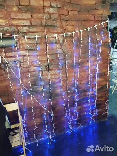 Гирлянда уличная бу