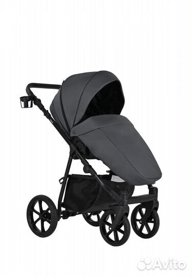 Коляска 2 в 1 Pituso Tossa Dark Grey