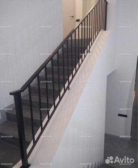 Перила металлические под заказ