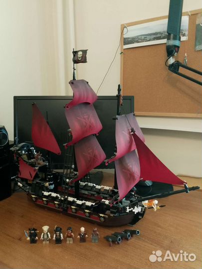 Lego 4195 Месть Королевы Анны