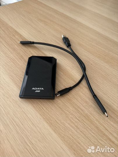 Внешний SSD диск adata ASE900G-2TU32G2-CBK 2 тб