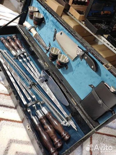 Шашлычный подарочный набор