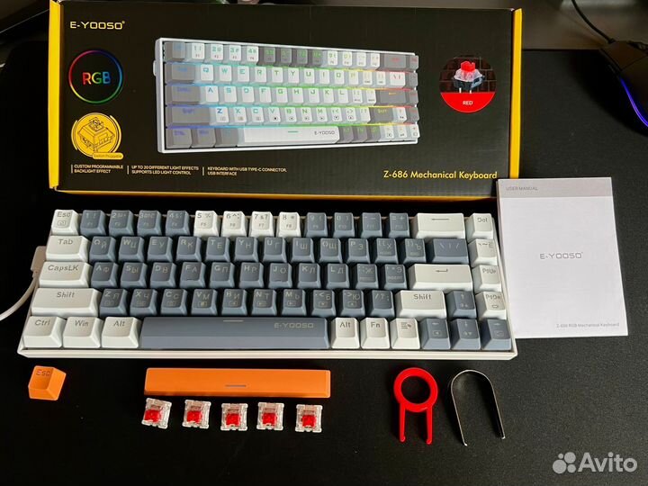 Клавиатура механическая Новая rgb