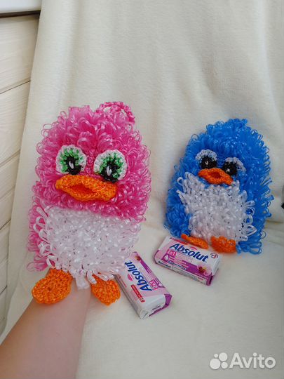 Мочалка игрушка