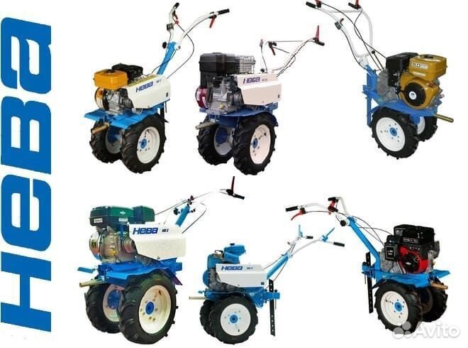 Мотоблок бензиновый нева