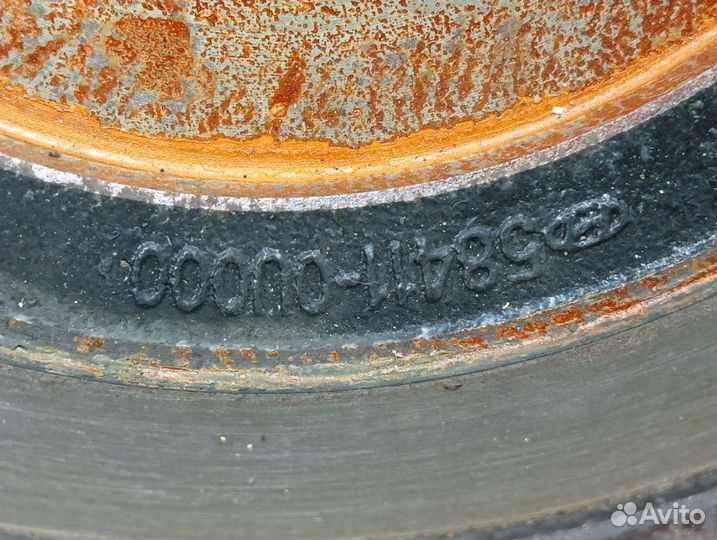 Барабан тормозной задний Hyundai Solaris 2