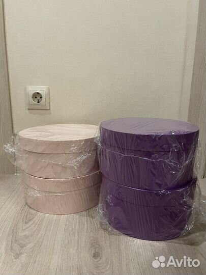 Коробка подарочная круглая