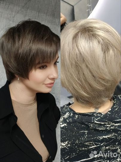 Окрашивание волос Стрижки