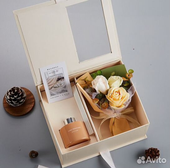 Подарочный набор, аромадиффузор Шампань