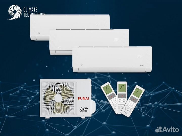 Мультисплит funai в квартиру