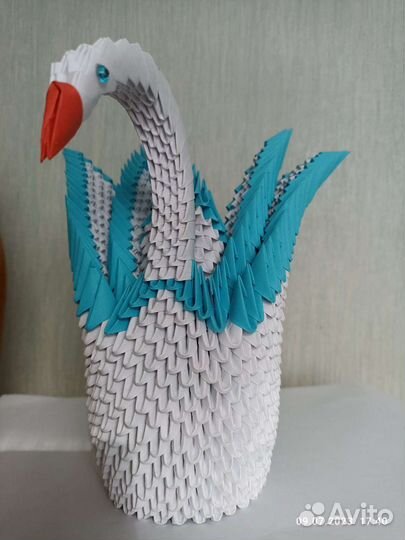 Лебедь из модулей